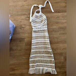 Women’s Ramy Brook size XS multi color halter dress.